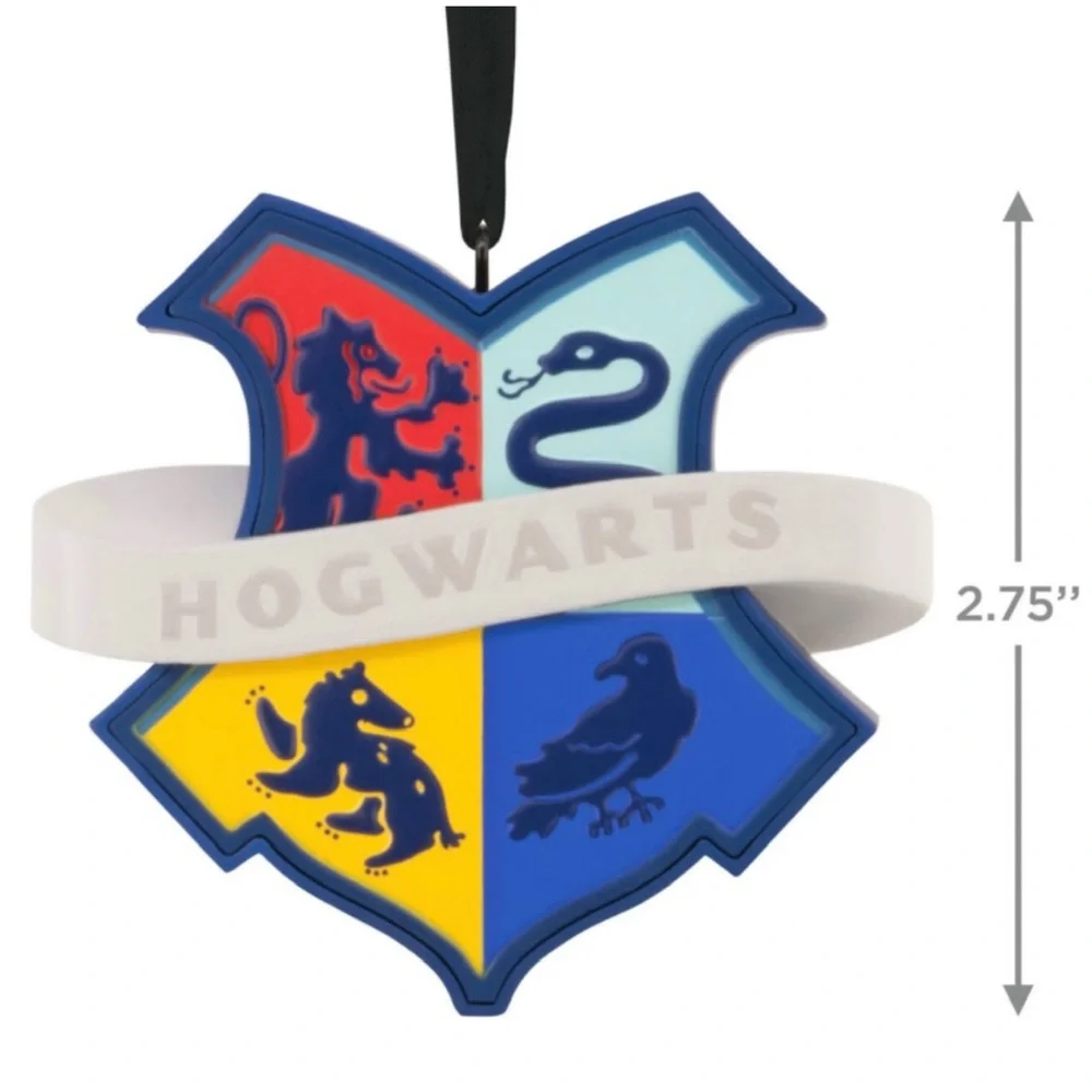 Hallmark Harry Potter “Hogwarts Crest” Christmas Ornament (NWT)